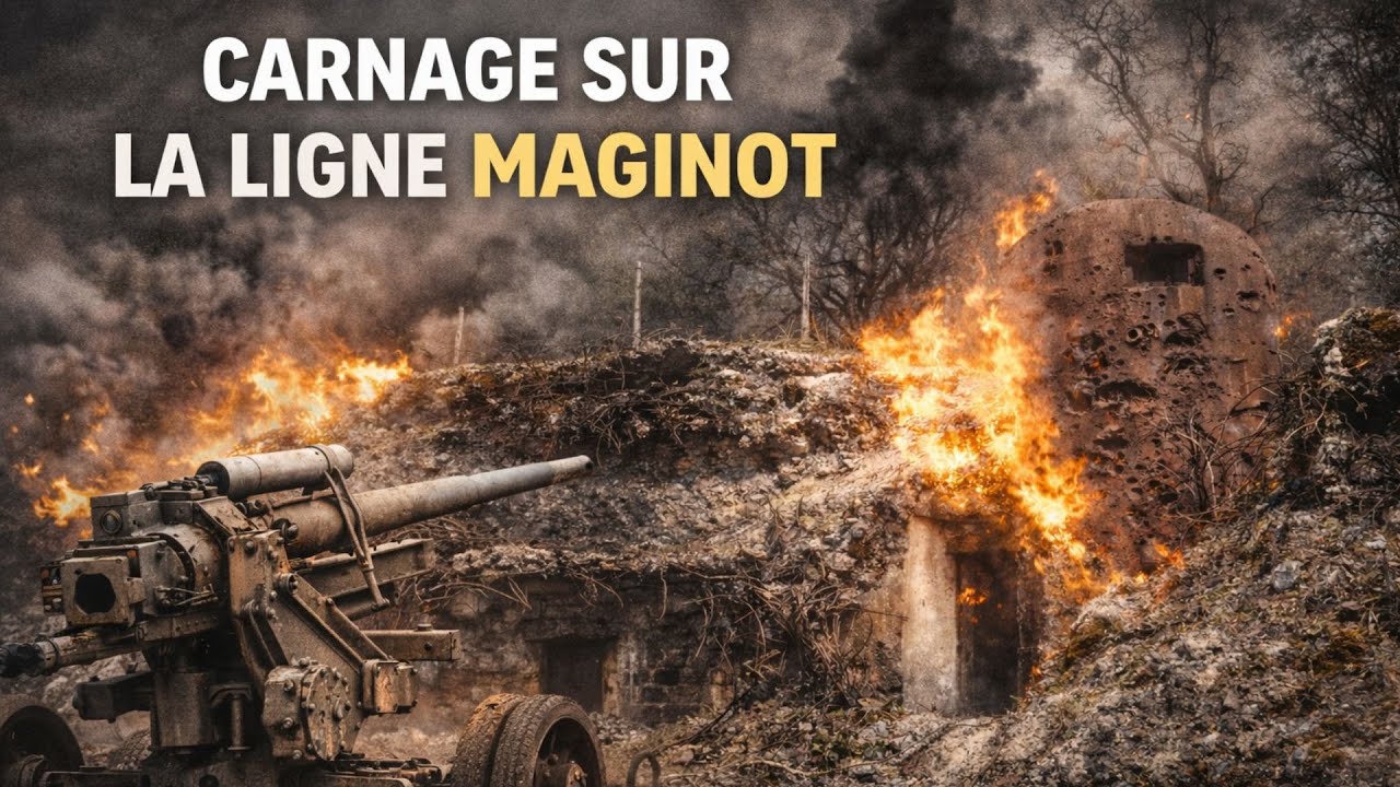 Attaque Allemande ! ➡️ Explosion sur la Ligne Maginot