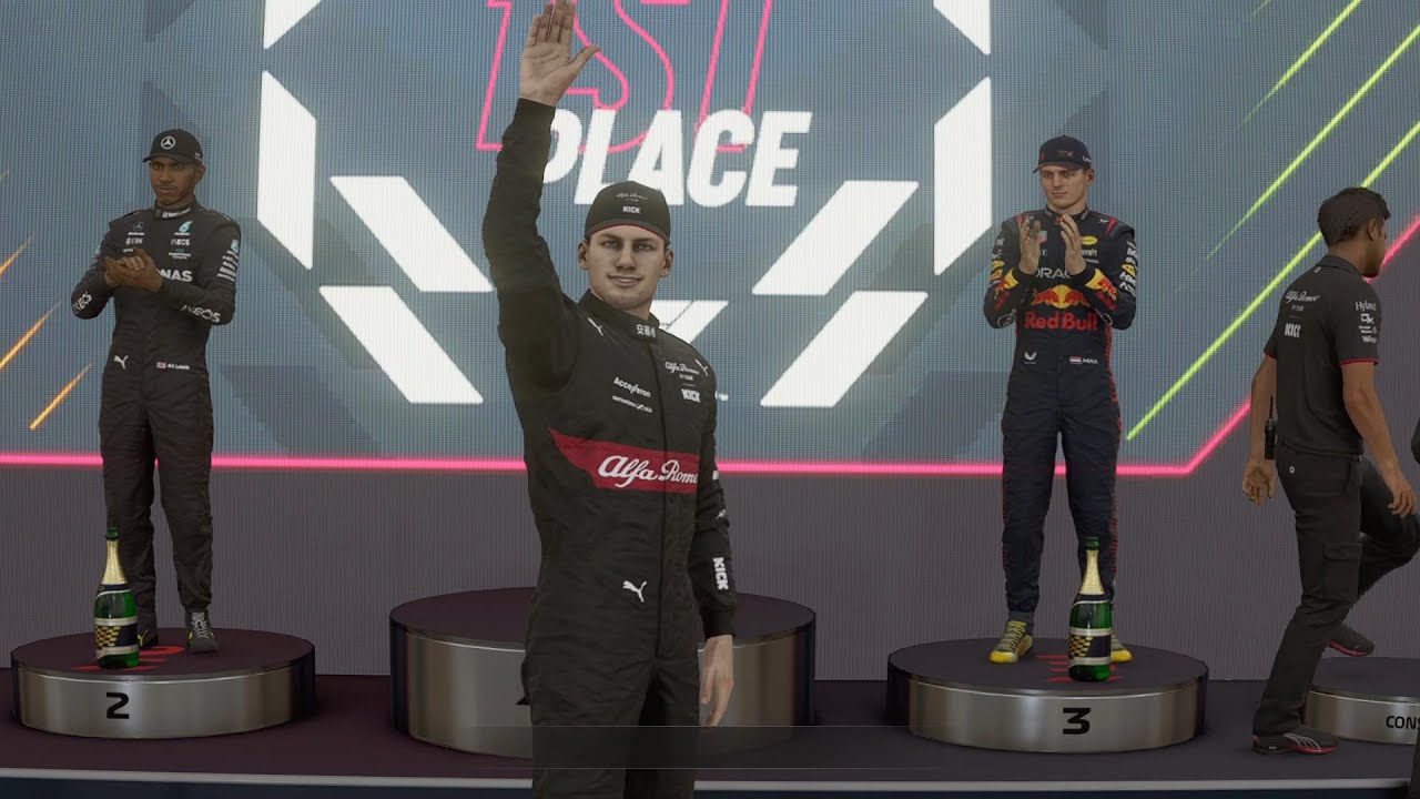 F1® 23 Career Alfa Romeo F1 Team Kick Gameplay No Commentary - YouTube