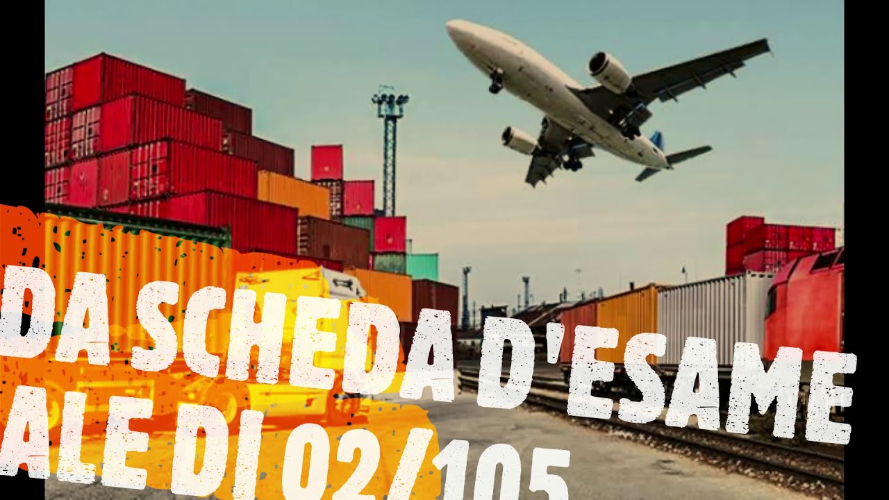 CQC 02°SECONDA SCHEDA D'ESAME MINISTERIALE 02/105 MERCI+SPECIALISTICA