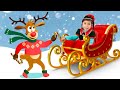 Maddie and Santa&#39;s Runaway Reindeer Rescue Christmas Adventure!