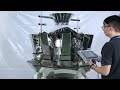 Multi heads weigher for automated packing machinery