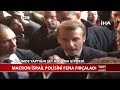 Macron İsrail Polisini Fena Fırçaladı