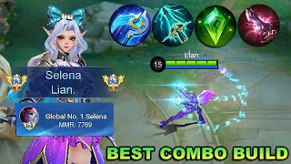SELENA BEST COMBO BUILD THAT WILL HELP YOU IN RANK GAME!! - YOU MUST TRY THIS!! (op damage)