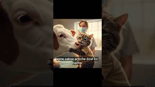 Cat’s Street Mishap! Rescue needed! 🐱!#shorts #funny #cat #cute #animals #comedy