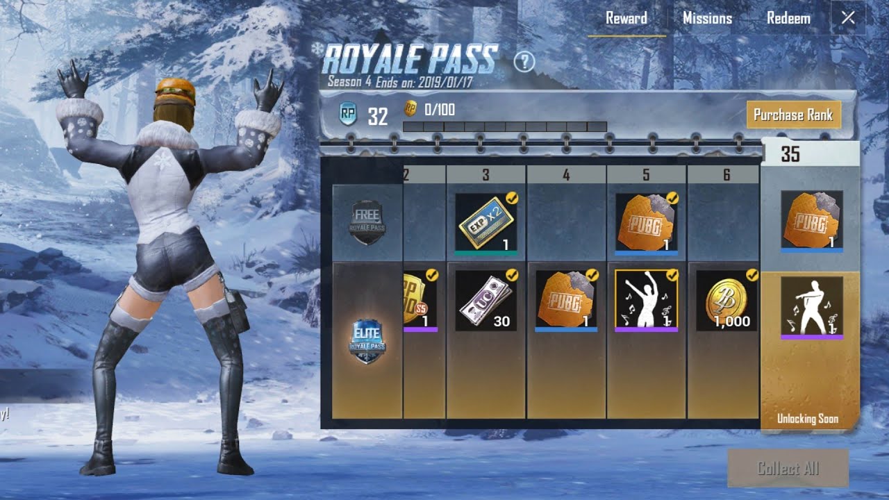 فتح الرويال باس 4 الذهبي وكيفية فتحه وحل جيمع مشاكل التعبئة ببجي موبايل PUBG Mobile