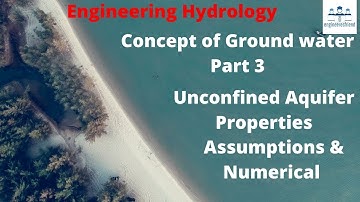 Engineering Hydrology I Groundwater Concept part 3