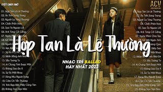 Thà Là Anh Chọn Một Mình Còn Hơn Yêu Người Vô Tình... Hợp Tan Là Lẽ Thường | Nhạc Trẻ Nhẹ Nhàng