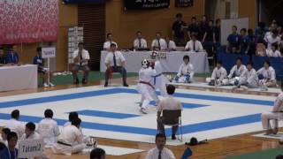 2017年 空手道 女子個人組手 T3 3 1回戦