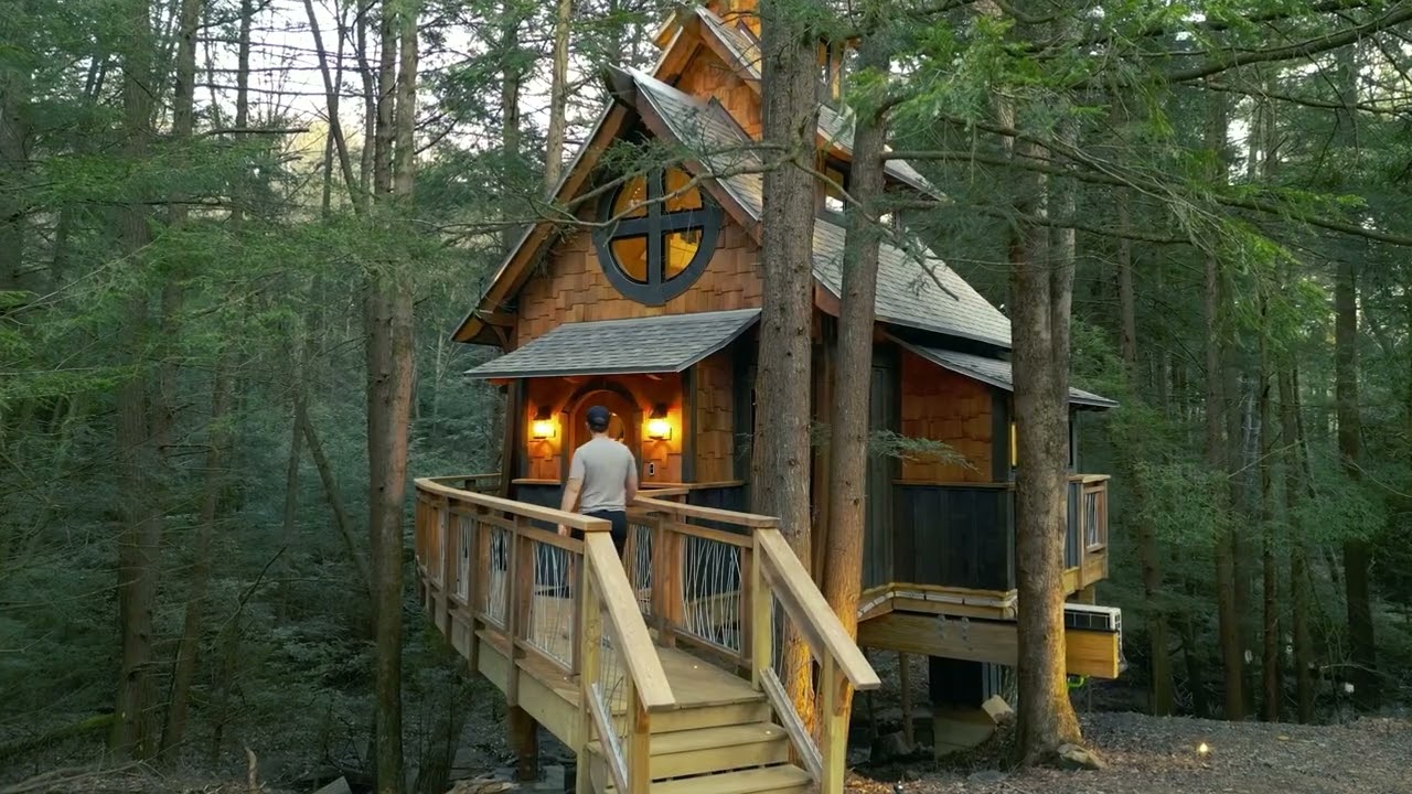 Sample Footage Of My Editing | Enchanting Luxury Tiny Home Treehouse