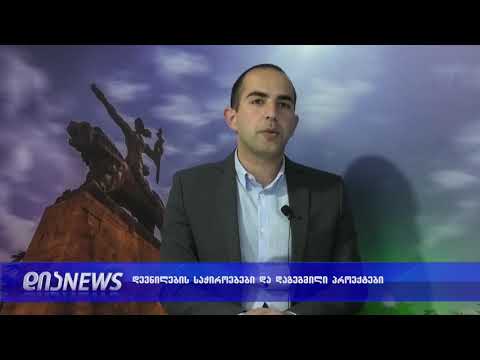 შიდა ქართლში მცხოვრები დევნილების საჭიროებები და დაგეგმილი პრექტები 12.04.2019