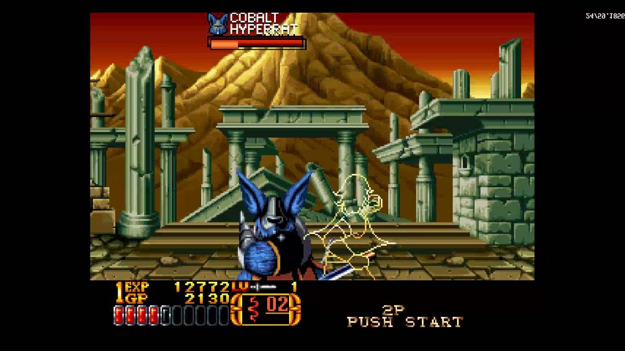 Crossed Swords II Neo Geo CD 2 player 60fps 