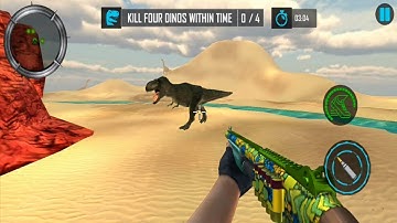 Real Dino Hunter Fps Shooter Android ios Gameplay - Dinosaur game - Dinosaur Planet Gaming #14