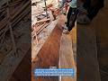 Powerful Wood Splitting with a Traditional Wooden Mallet | Satisfying Manual Technique