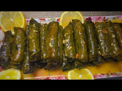 The BEST Lebanese Stuffed Grape Leaves with MEAT | Everything You Need to Know to Cook it Like a PRO