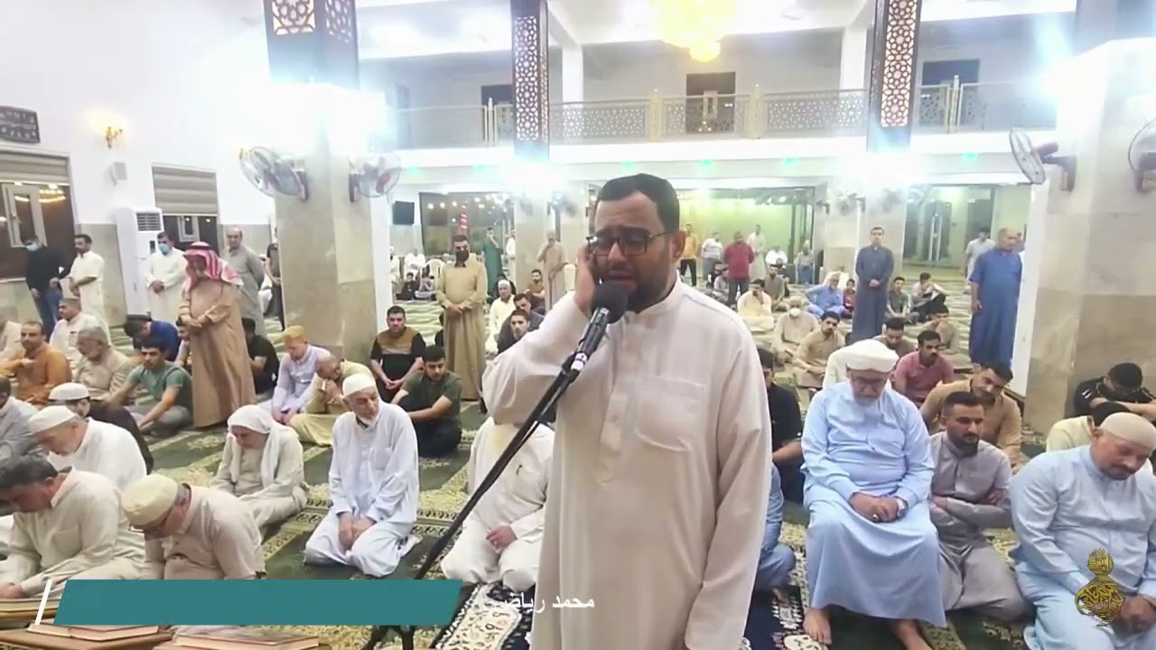 اذان عراقي ليلة عيد الفطر  بمقام العجم l محمد رياض الجبوري