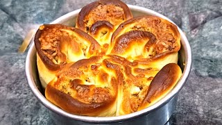 The Best Homemade Eggless Dinner Rolls/soft & chewy bread ?#bread #dinner #vegetarian #youtube