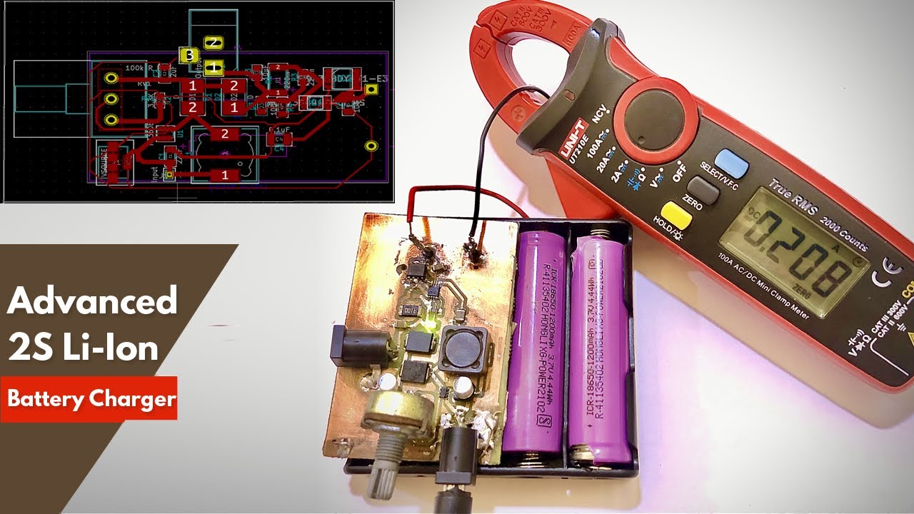 Designing an Advanced 2S Li-Ion/ Li-Po Battery Charge System using