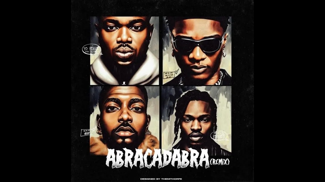 Rexxie, Naira Marley, Skiibii ft. Wizkid – Abracadabra Remix (Official Lyric Video)