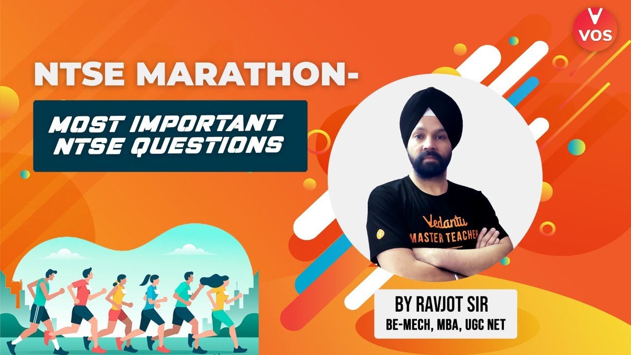 MOST IMPORTANT NTSE QUESTIONS | NTSE 2021 | Tips, Tricks & Strategy | NTSE MARATHON | VOS