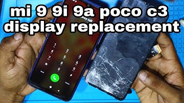 redmi 9 , 9i , 9a , c3 display replacement / mi 9i disassembly / mi 9a combo change / teardown
