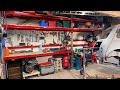 DIY Garage Workbench and Tool Storage | Heavy Duty