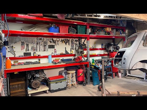 diy garage workbench and tool storage heavy duty