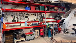 DIY Garage Workbench and Tool Storage | Heavy Duty