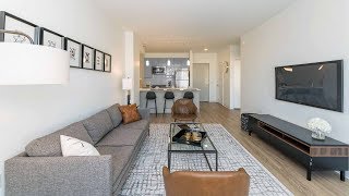 A West Loop one-bedroom model at the new boutique-scale Van Buren