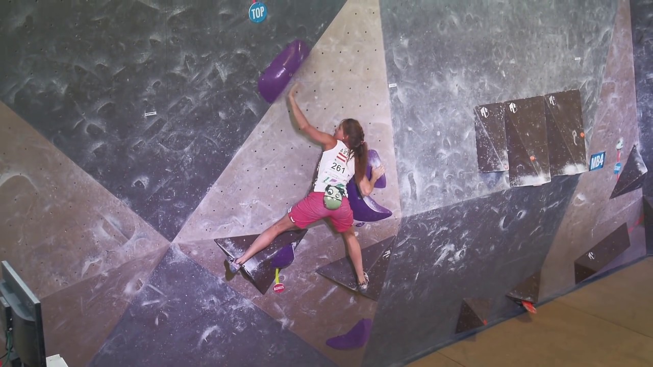 European Bouldering Youth Cup 2018 Blochouse Graz YouTube