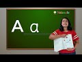 English alphabet a read and write  kidsmate lkg term 1 english  digital education program