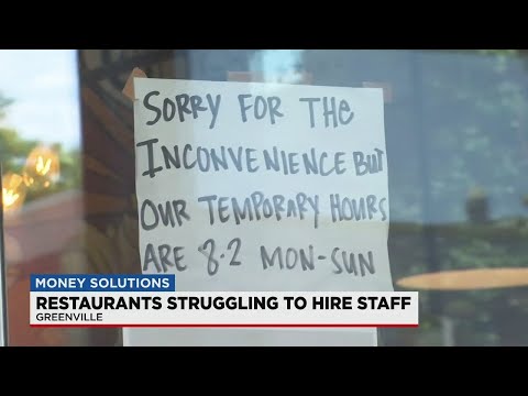 Restaurants struggling to