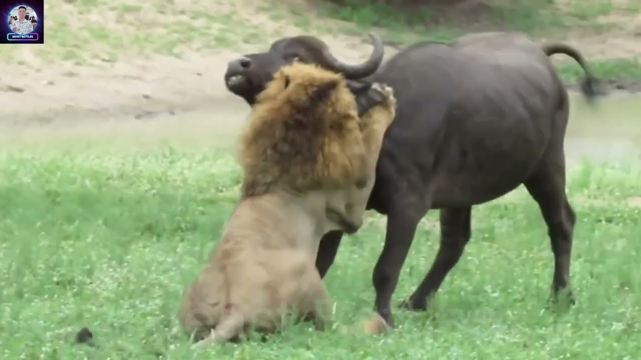 Unexpected Battles: When Prey’s Horns Turn into Weapons Against Predators- Beast Battles.