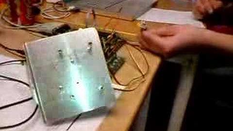 Controlling servos with accelerometer