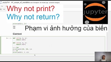 7. #PythonChoNongDan Scope of Variables - Phạm Vi Sử Dụng Biến Trong và Ngoài Hàm