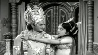 Sri Krishna Vijayam || Anaraadhe Baala Video Song || NTR, Jayalalitha