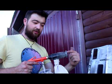 Пескоструй без пыли.Экономичный пескоструйный пистолет Пескоструй без пыли.Экономичный пескоструйный пистолет