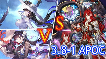 [Honkai: Star Rail] 3.8 Apocalyptic Shadow 4 / Apoc 4 P1 : Lingsha Super Break & E0S1 Cyrene + DoT