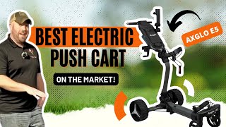 Best Electric Push Cart: The Axglo e5 with Remote & Follow Technology!