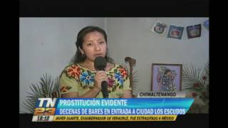 Prostitucin evidente en Chimaltenango