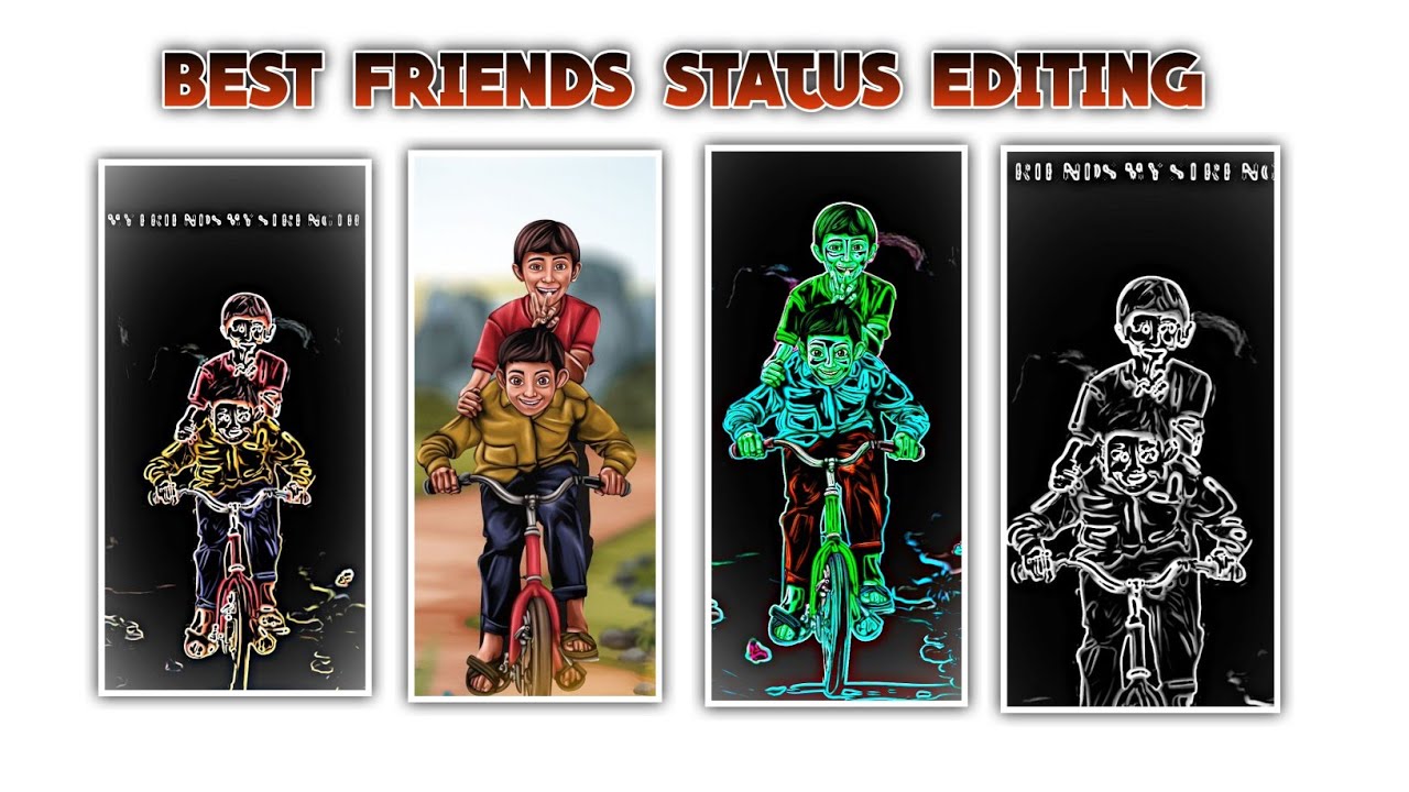 Instagram Trending Best Friends Status Editing in AlightmotionTrending Bgm shake effect status