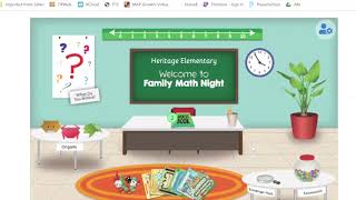Virtual Math Night Promo