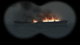 Silent Hunter V: Battle of the Atlantic.Сток.№10 Порт в огне!