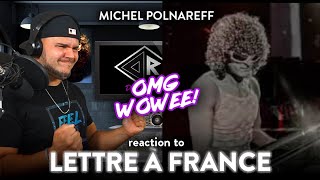 Michel Polnareff  Reaction Lettre à France (MAJESTIC!) | Dereck Reacts