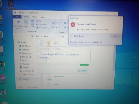 Video Lỗi máy tính không in được - Windows cannot connect to... - youtube