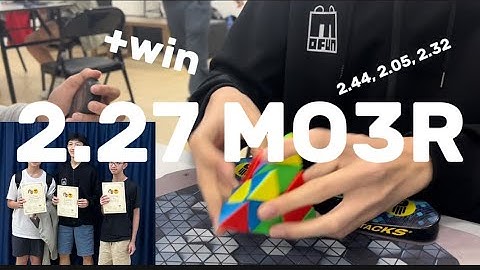2.27 official pyraminx MO3R