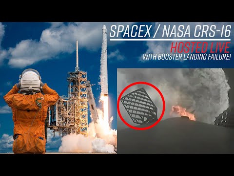 Watch SpaceX Launch NASA's CRS-16 to the International Space Station
