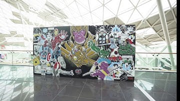 Avengers: Endgame Mural Timelapse