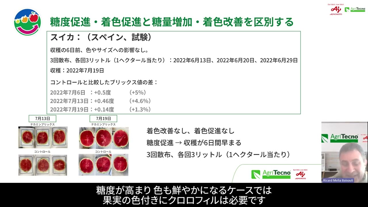 Tecamin Brix(テカミンブリックス) | 味の素グループ アミノ酸肥料