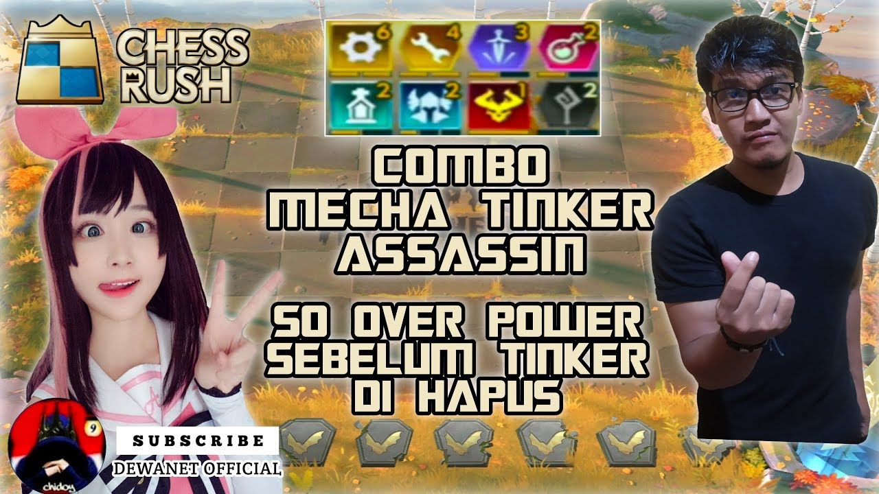 CHESS RUSH GAMEPLAY STRATEGY - COMBO META TERBAIK MECHA TINKER SEBELUM TINKER DI HAPUS #20