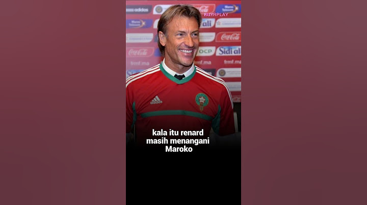 Pelatih Baru Arab Saudi Herve Renard ternyata Pernah Bikin Malu Shin Tae-yong.